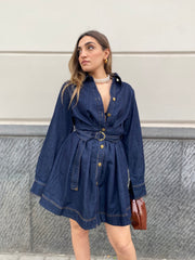 Abito in denim 19378