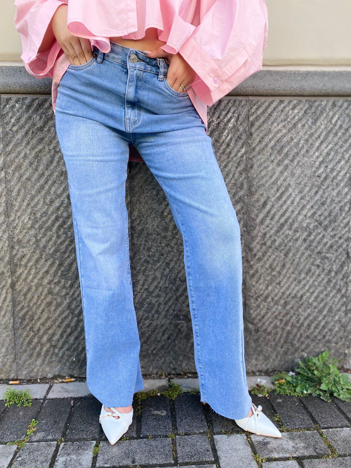 Jeans wide leg