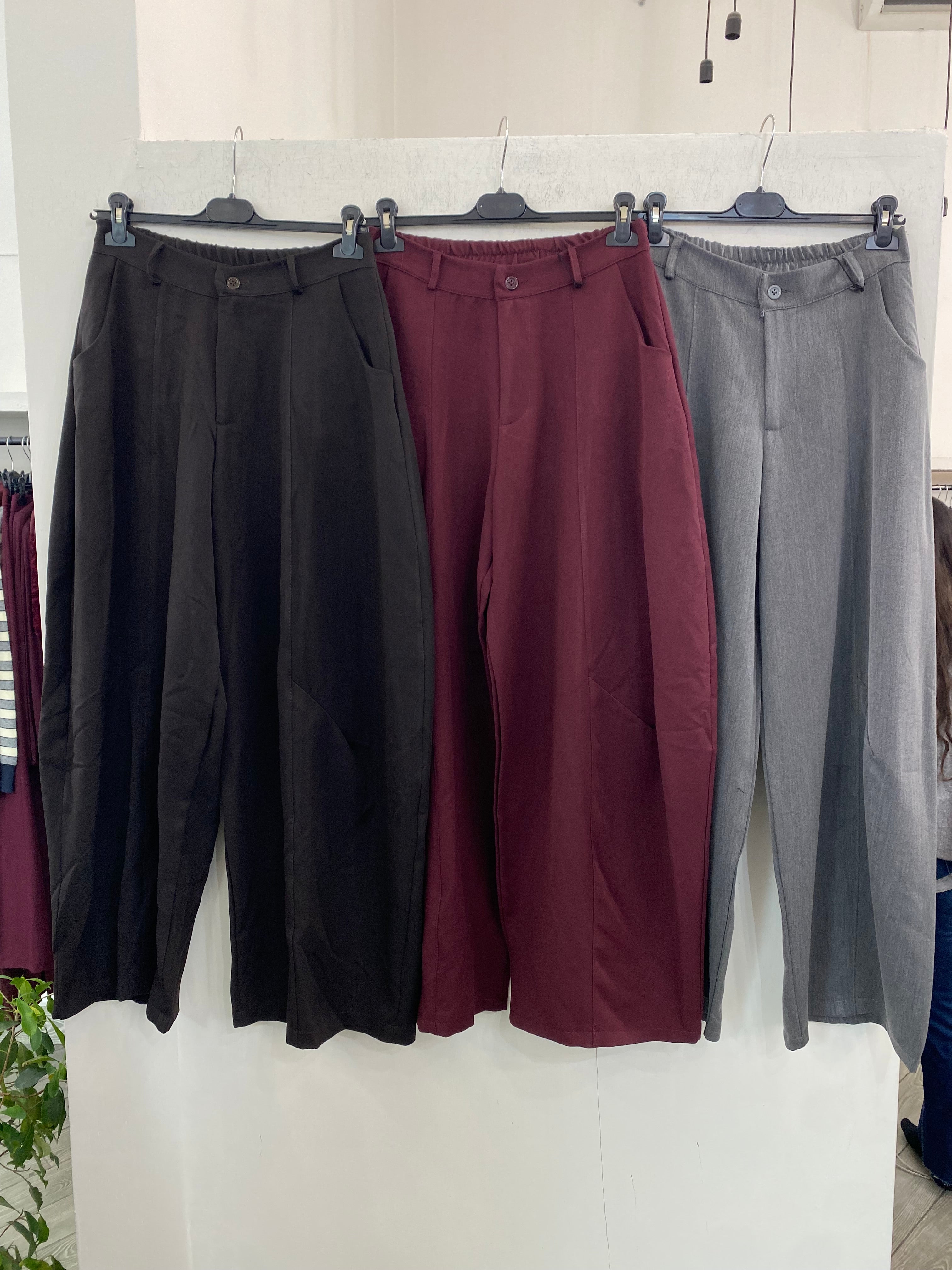 Pantalone balloon con elastico 66690