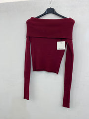 Maglione con scollo a barca 9068