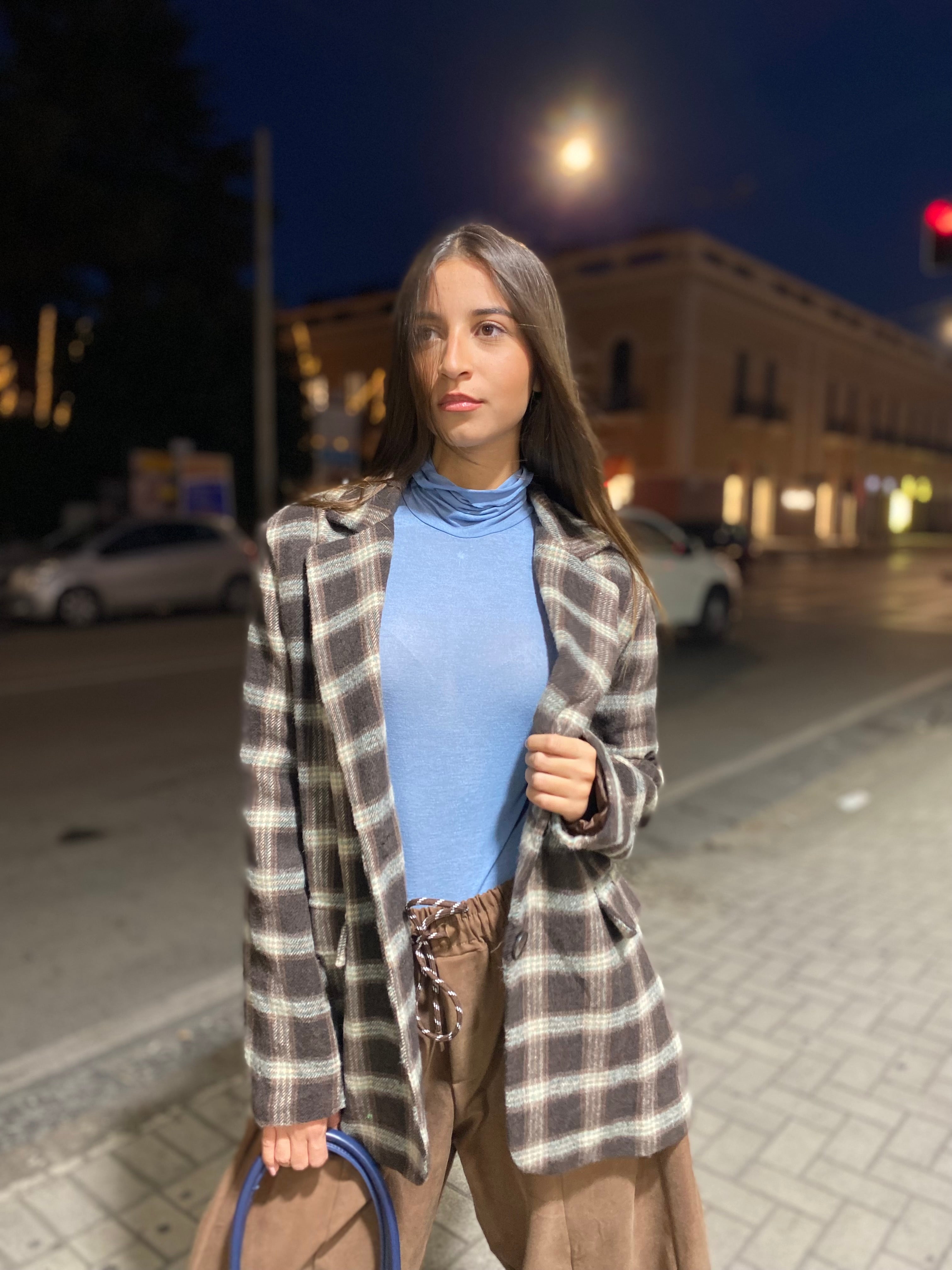 Blazer misto lana oversize 25752