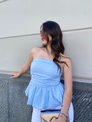 Top con brillantini (2 colori)