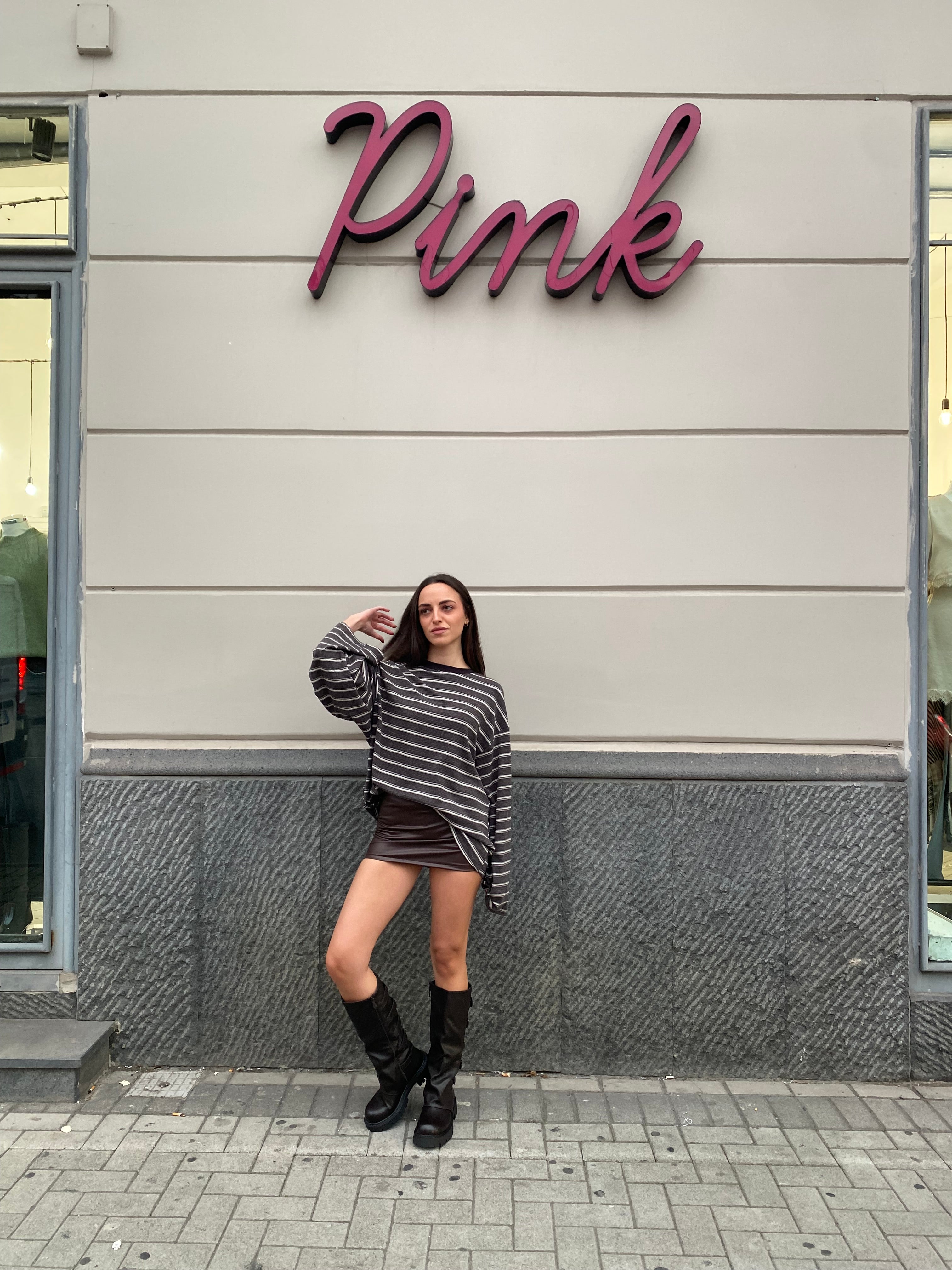 Maglia manica lunga e ampia 19313