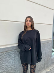 Maxi Felpa oversize con spalline 2642