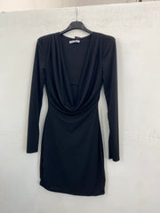 Abito corto scollo profondo 11859