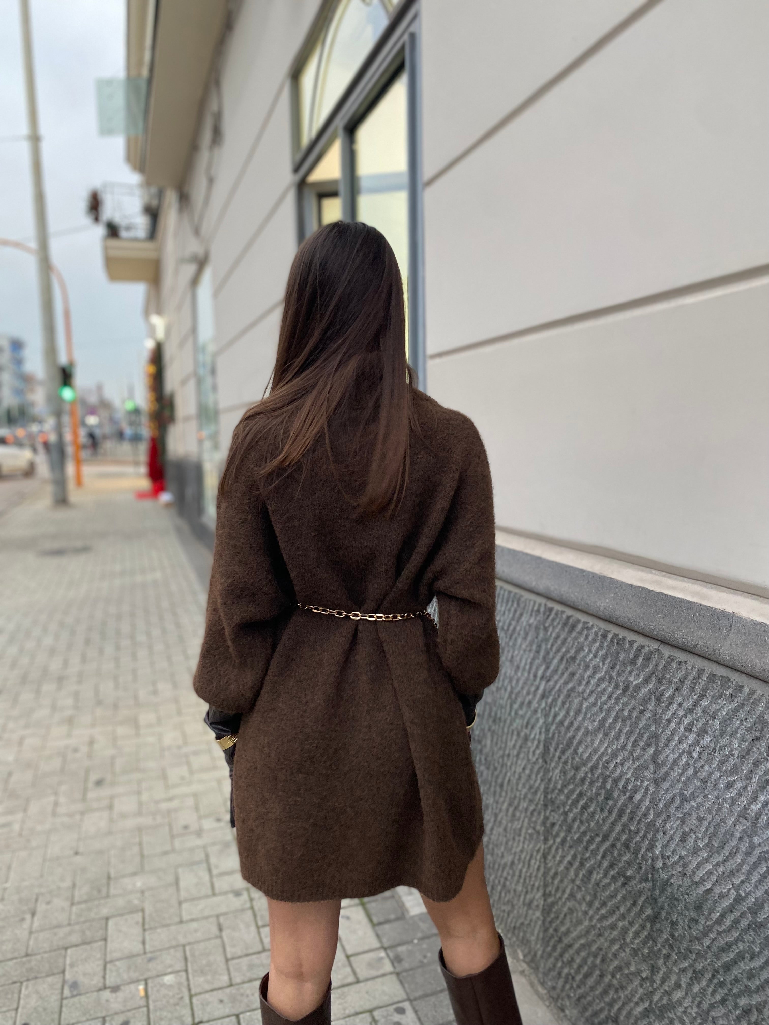 Maxipull abito di maglia 3087