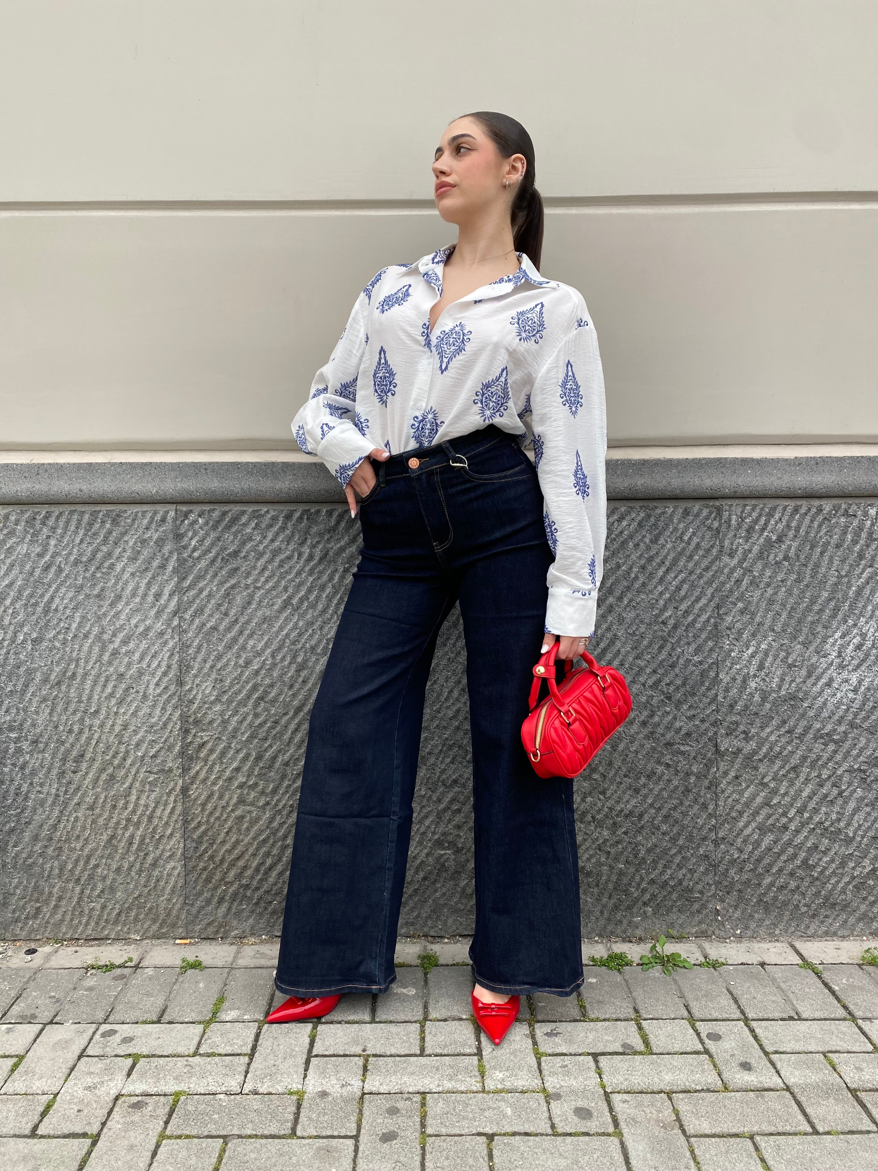 Jeans wide leg