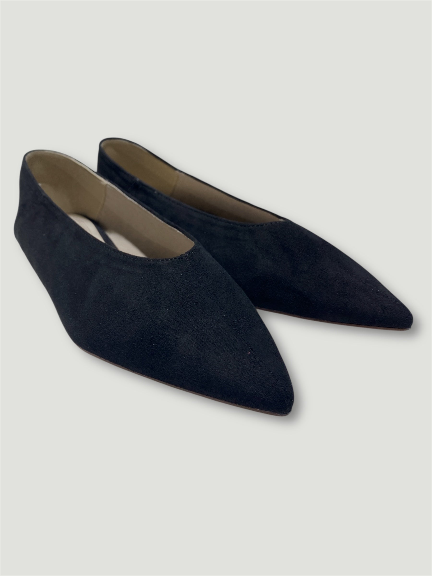 Flat basse in camoscio 5201