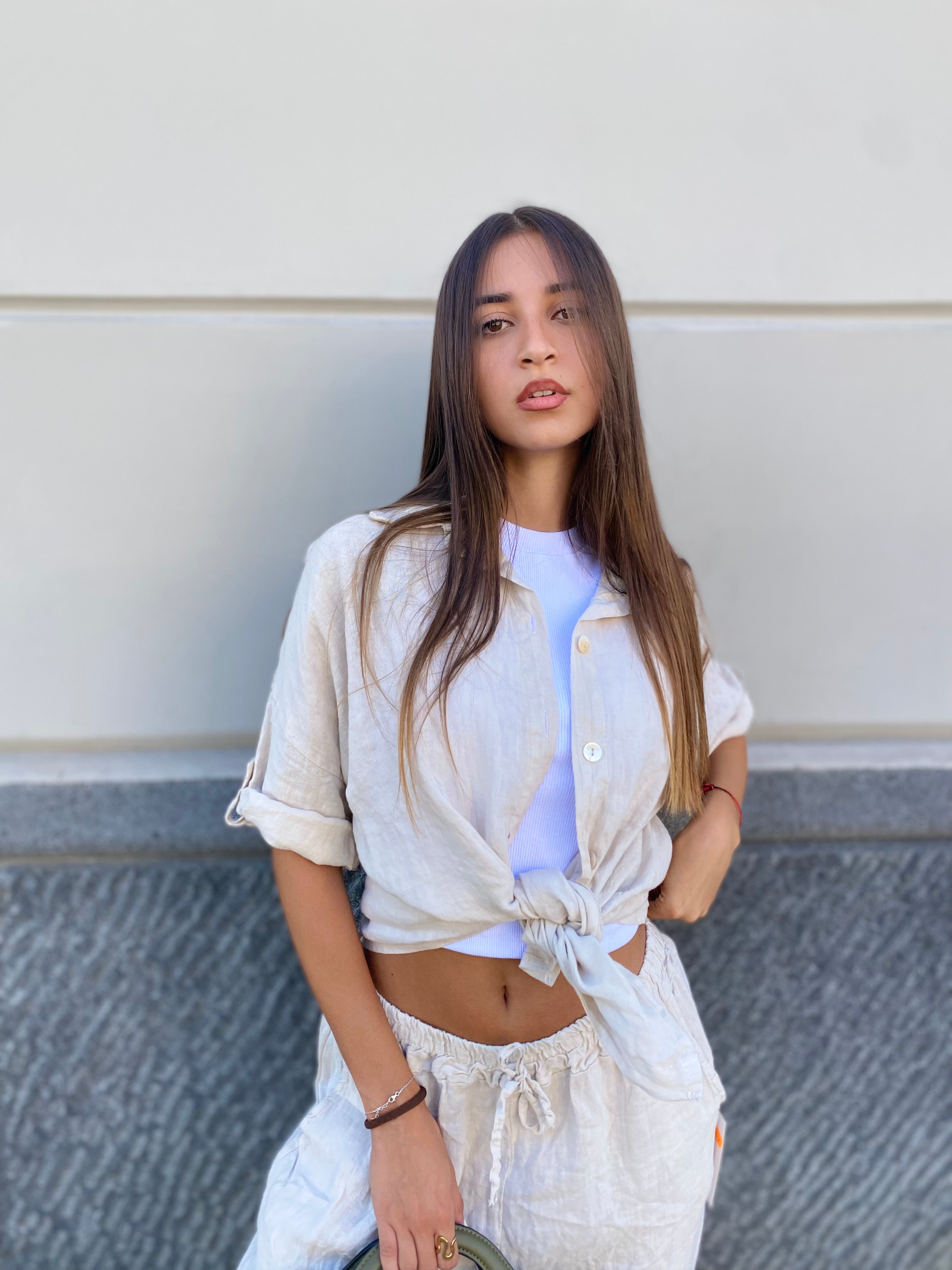 Camicia in lino 19606