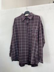 Camicia check oversize 51338