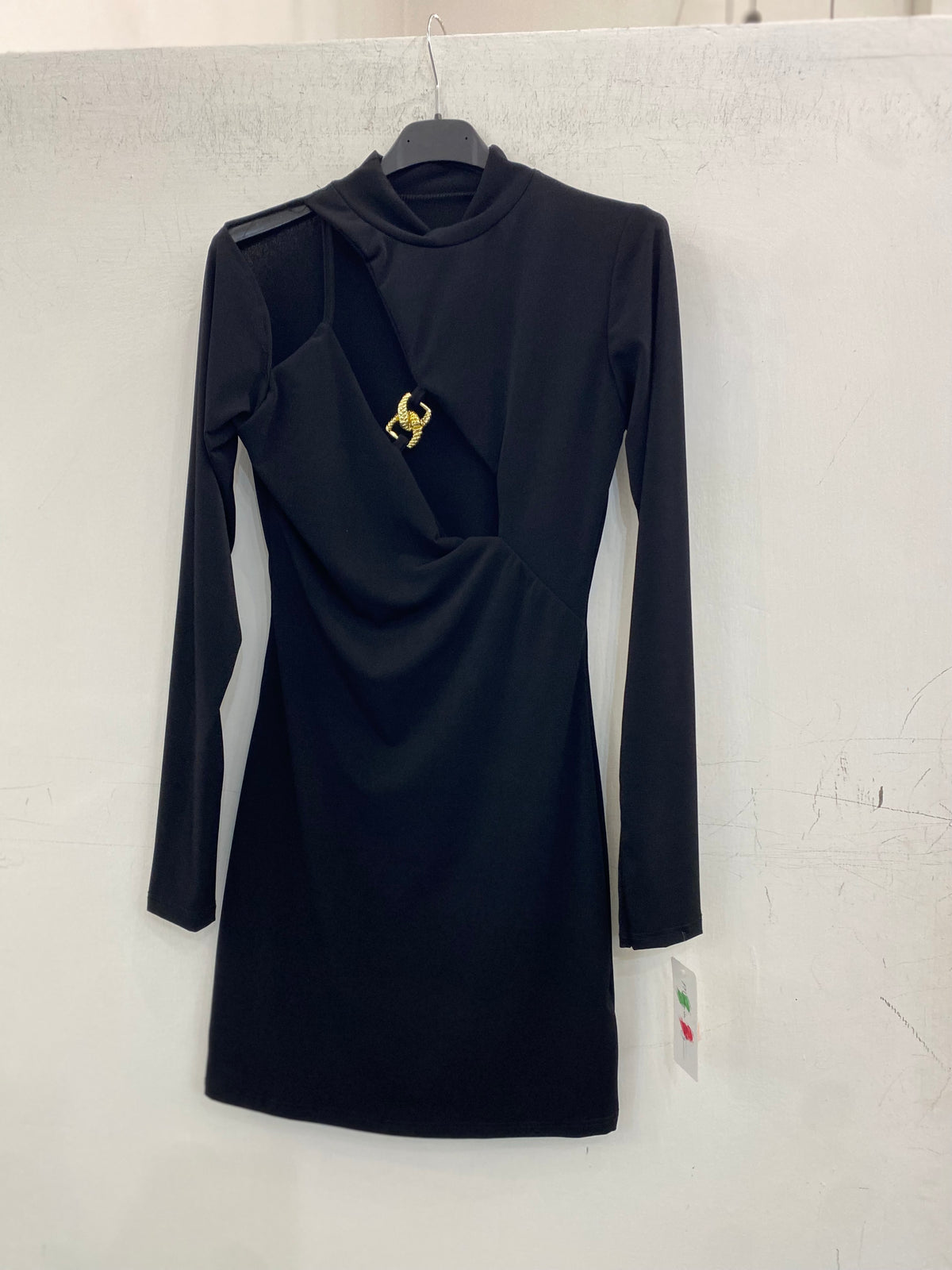 Mini dress con anello oro 2107