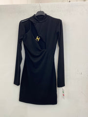 Mini dress con anello oro 2107