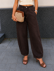 Jeans balloon choco 32682