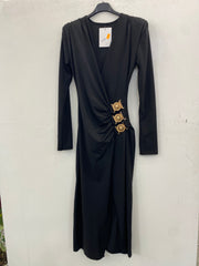Long dress con spacco 44201