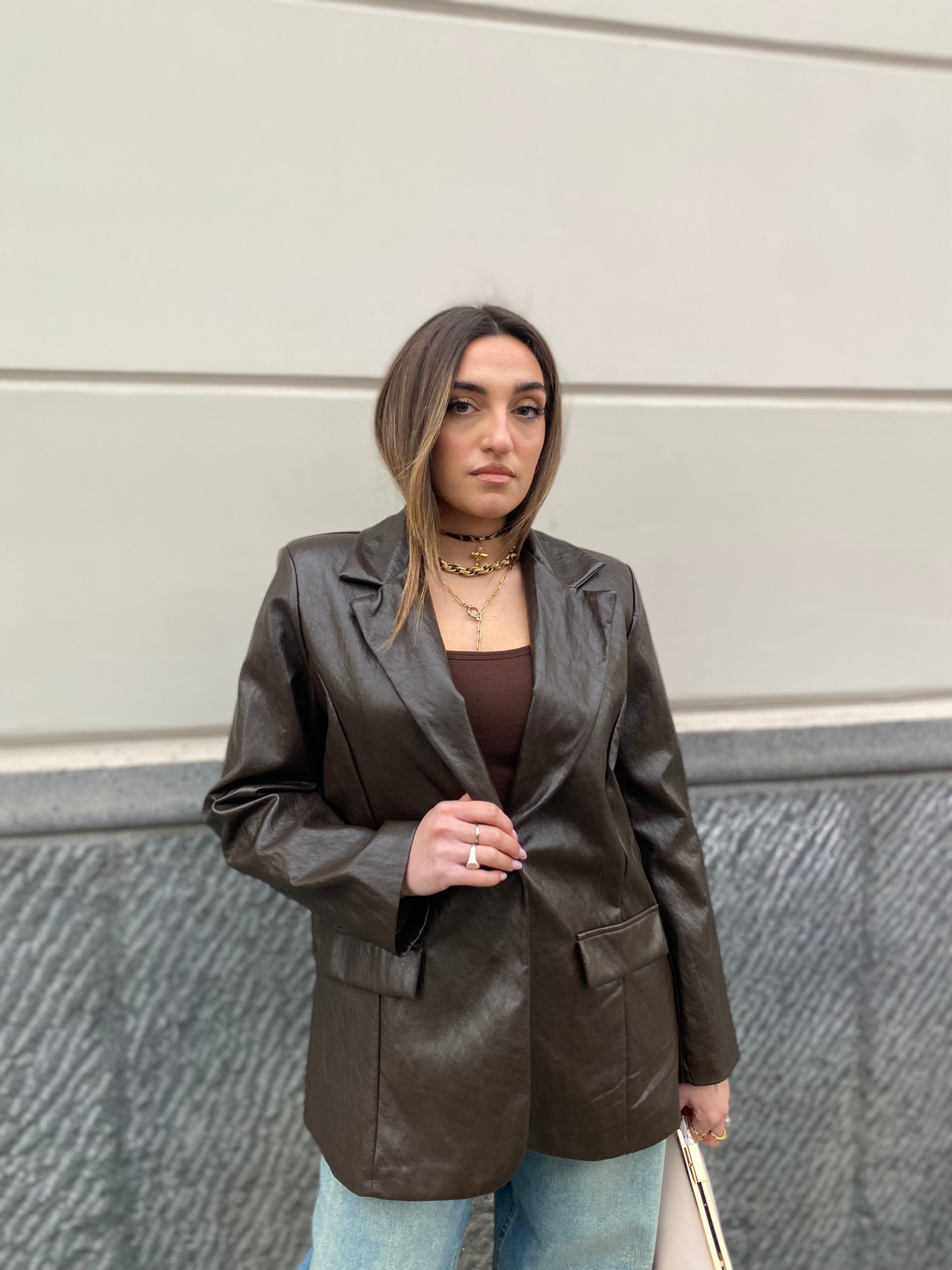 Blazer in ecopelle 5181