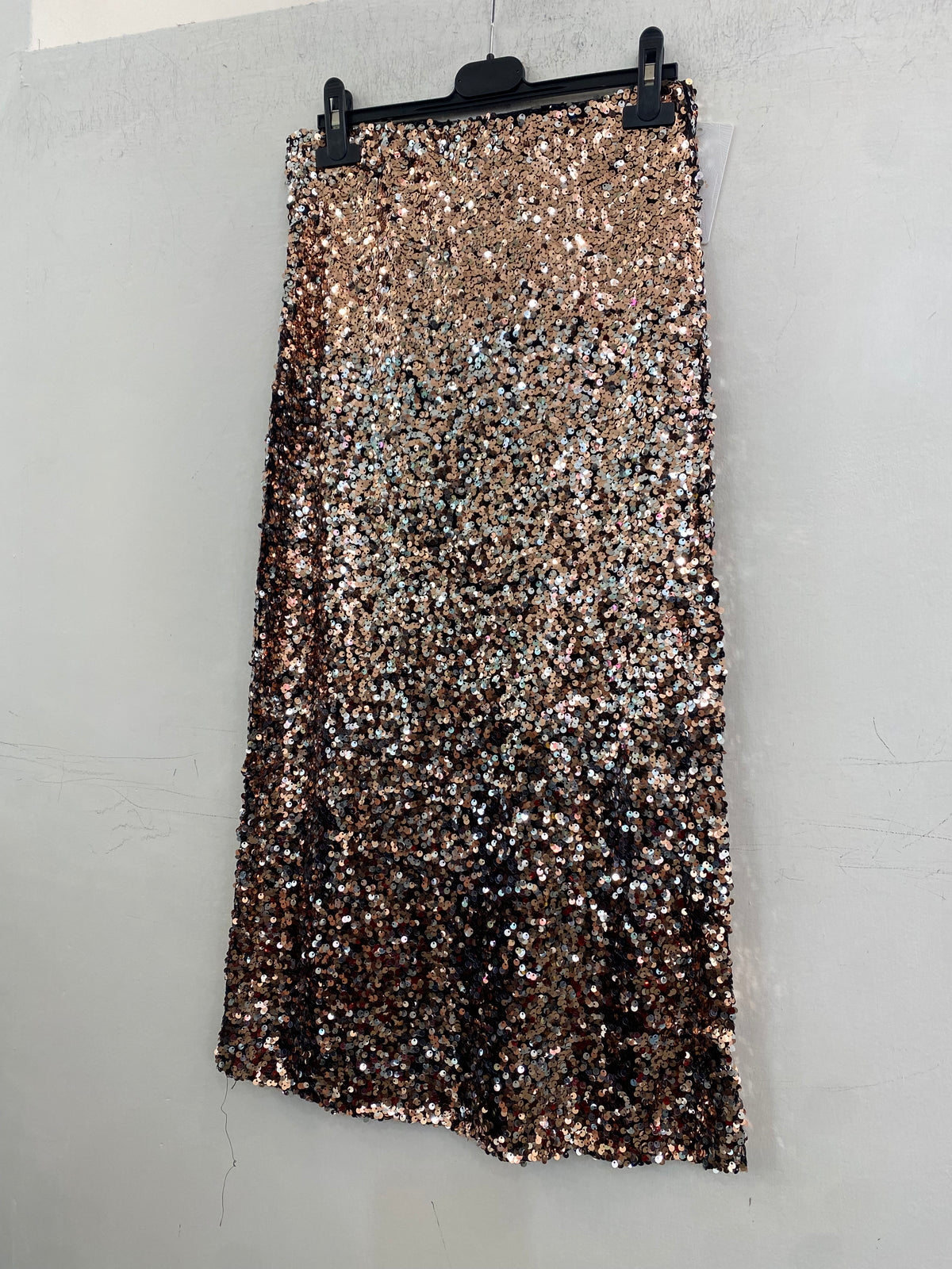 Gonna lunga con paillettes 6656