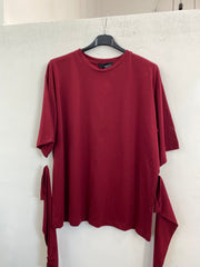 T-shirt con manicotti 366783