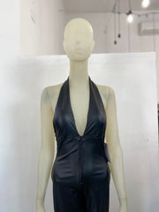 Jumpsuit moon in ecopelle 19388