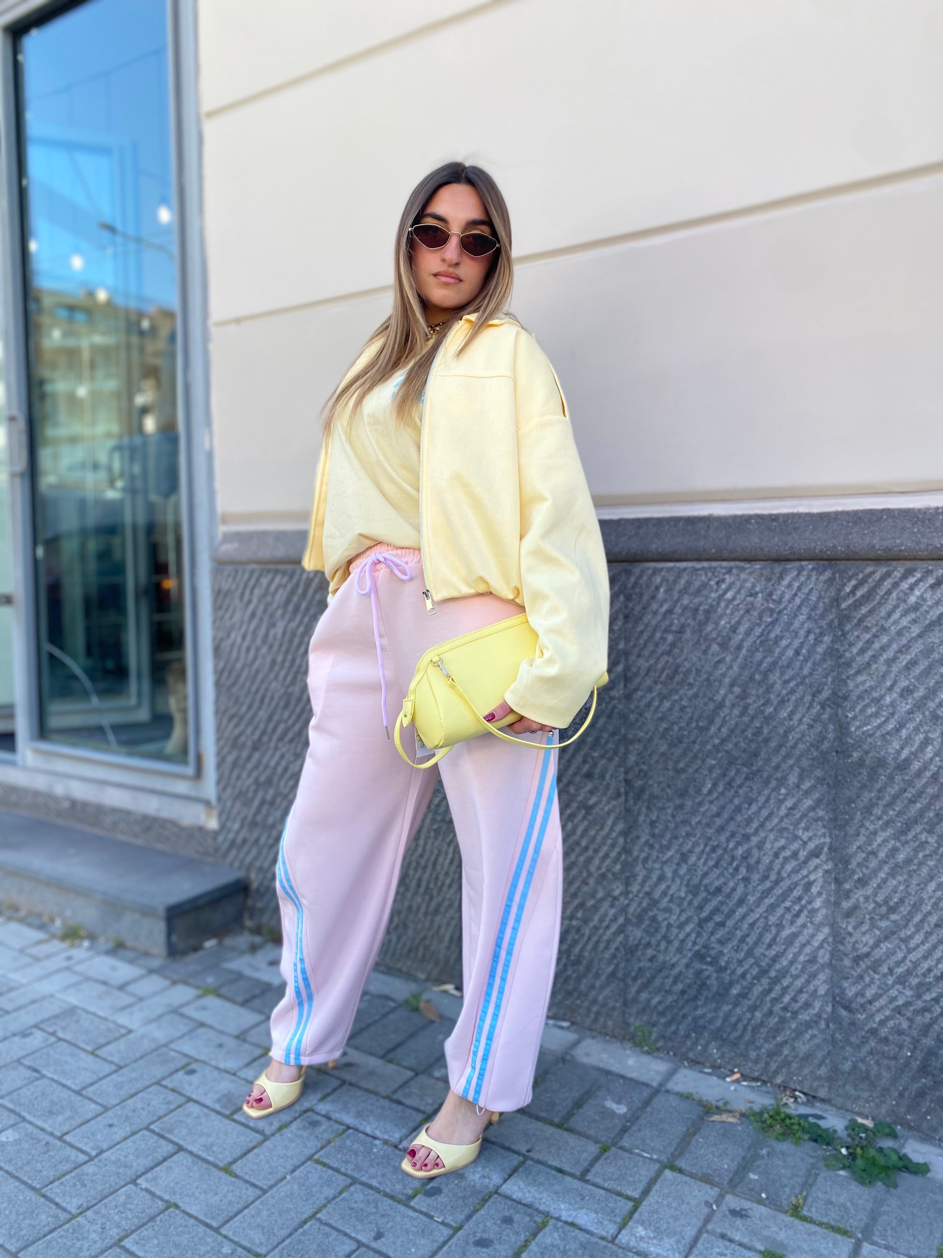 Pantalone con strisce 7906