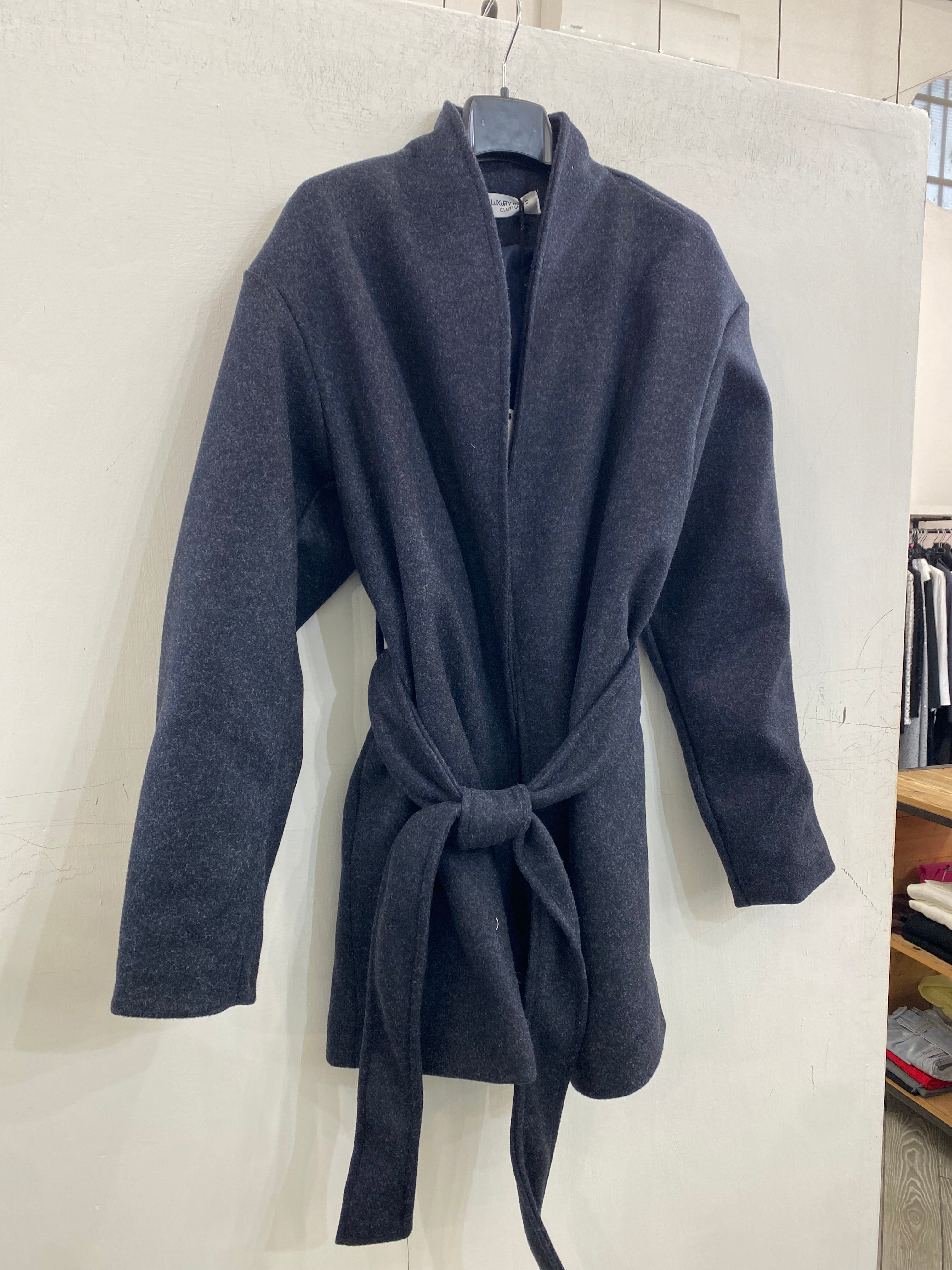 Cappottino con cintura 6758