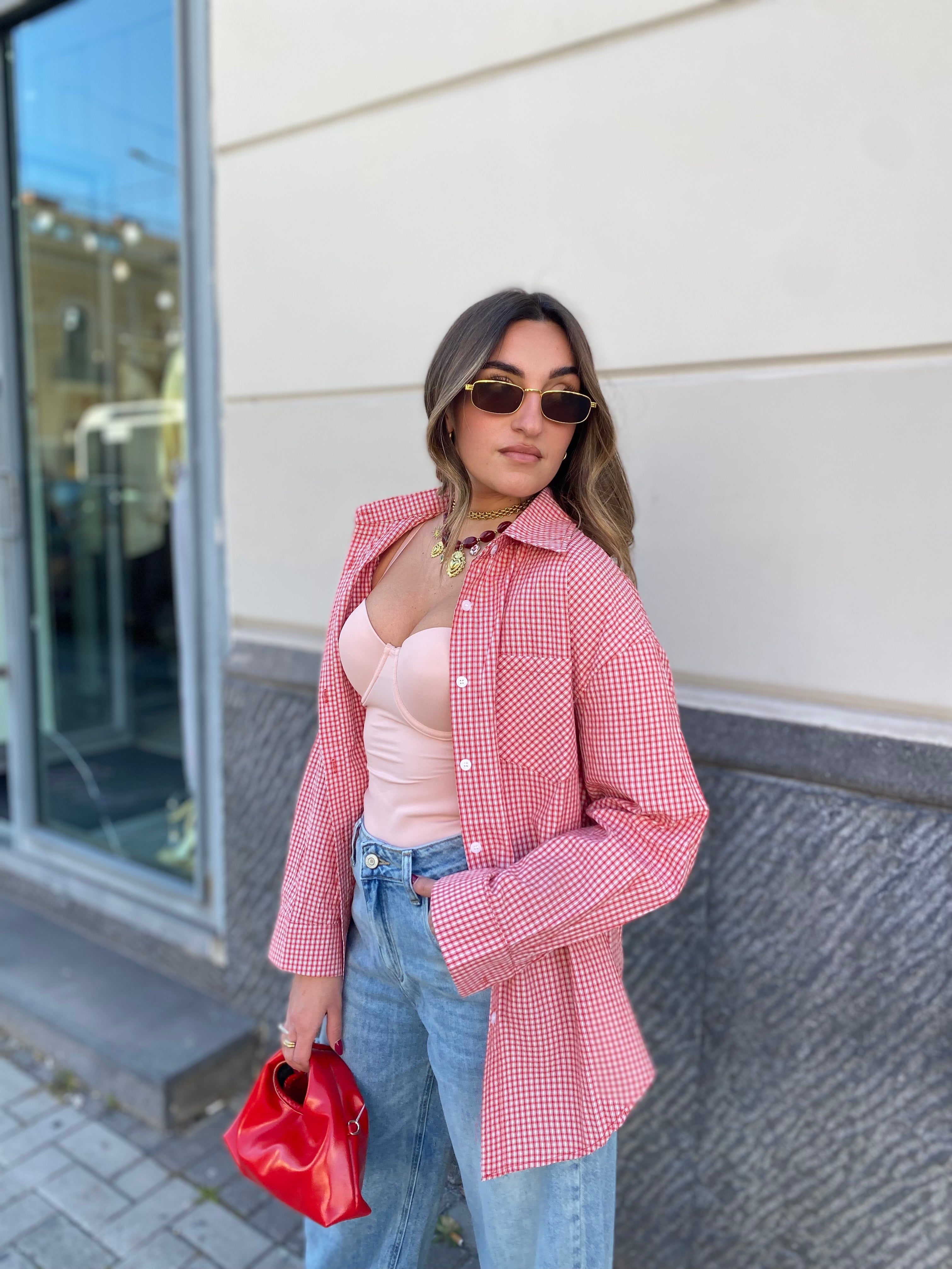 Camicia oversize 17223