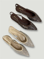 Flat bassa con paillettes H152