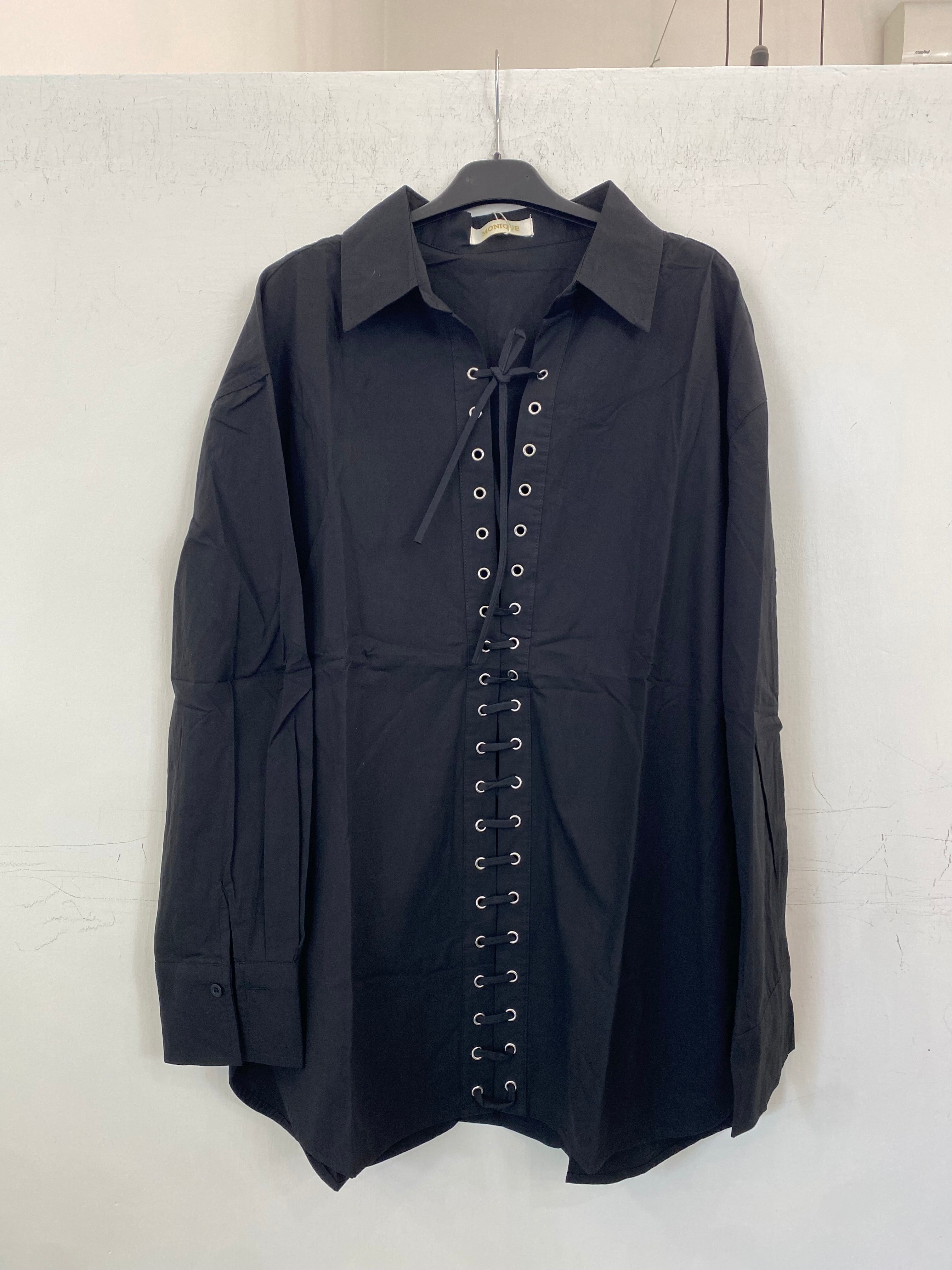 Camicione oversize con stringhe 19230