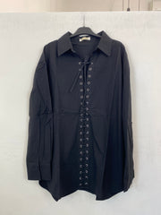 Camicione oversize con stringhe 19230