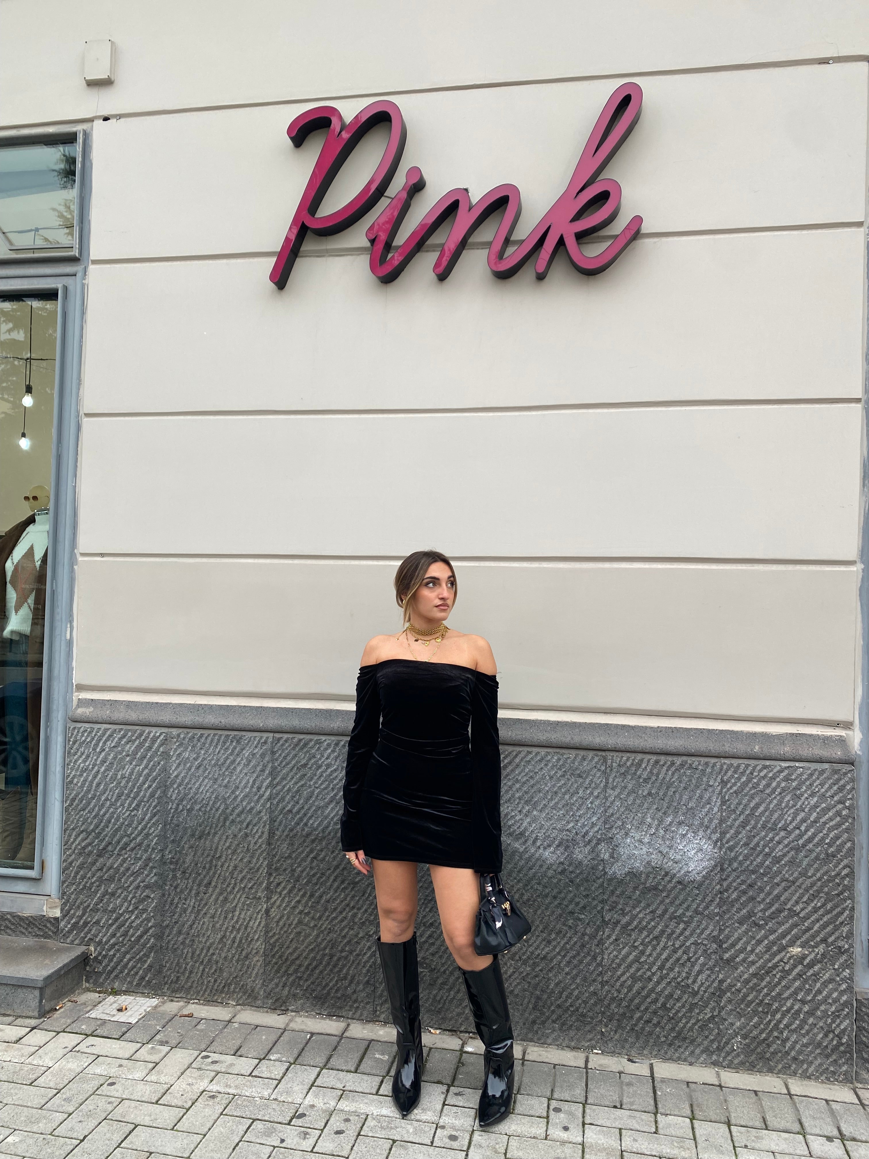 Abito corto in ciniglia 133975