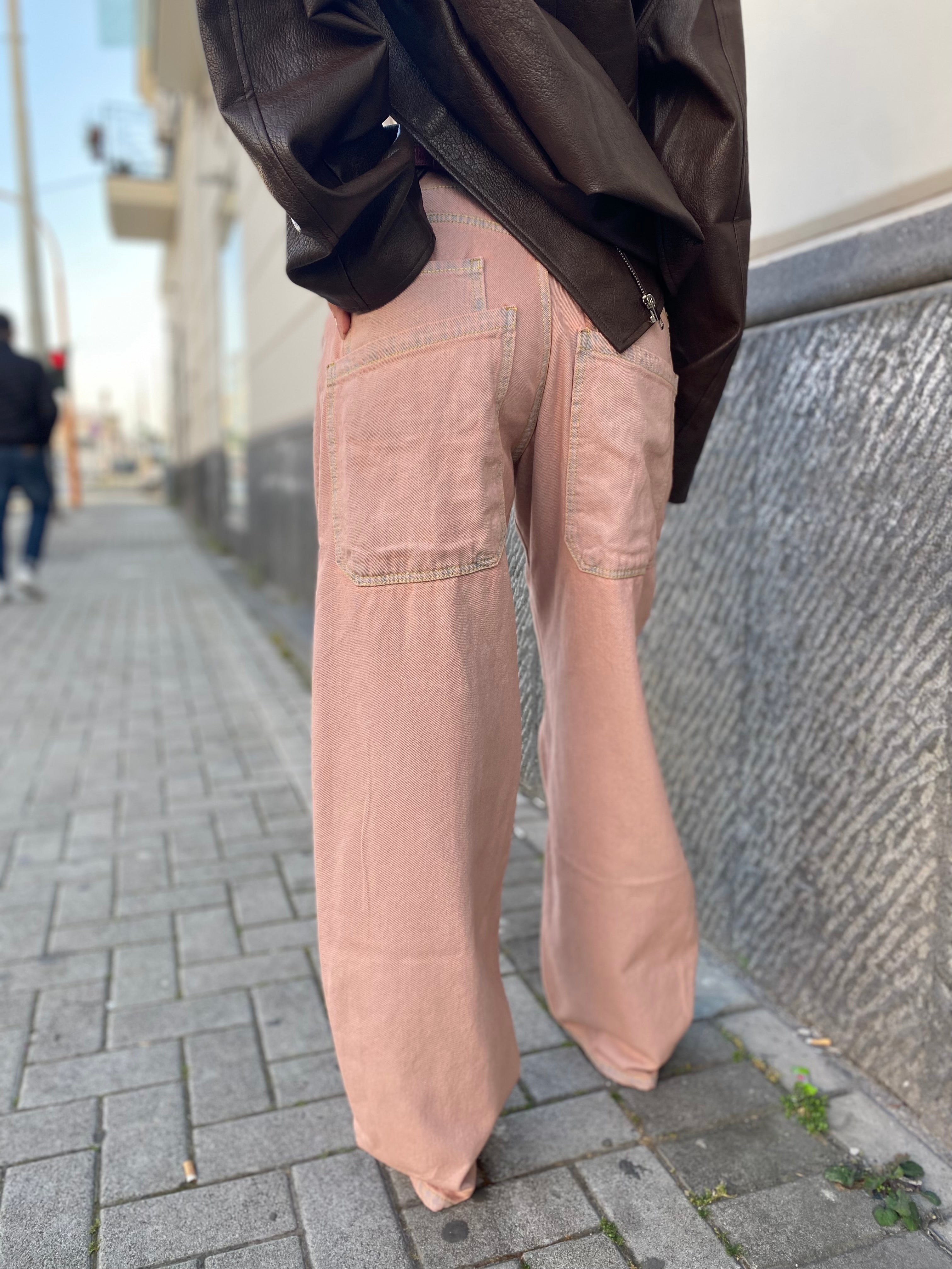Jeans balloon salmon 087