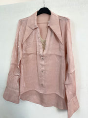 Camicia con collana gioiello 6880