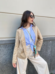 Blazer scamosciata (2 colori)
