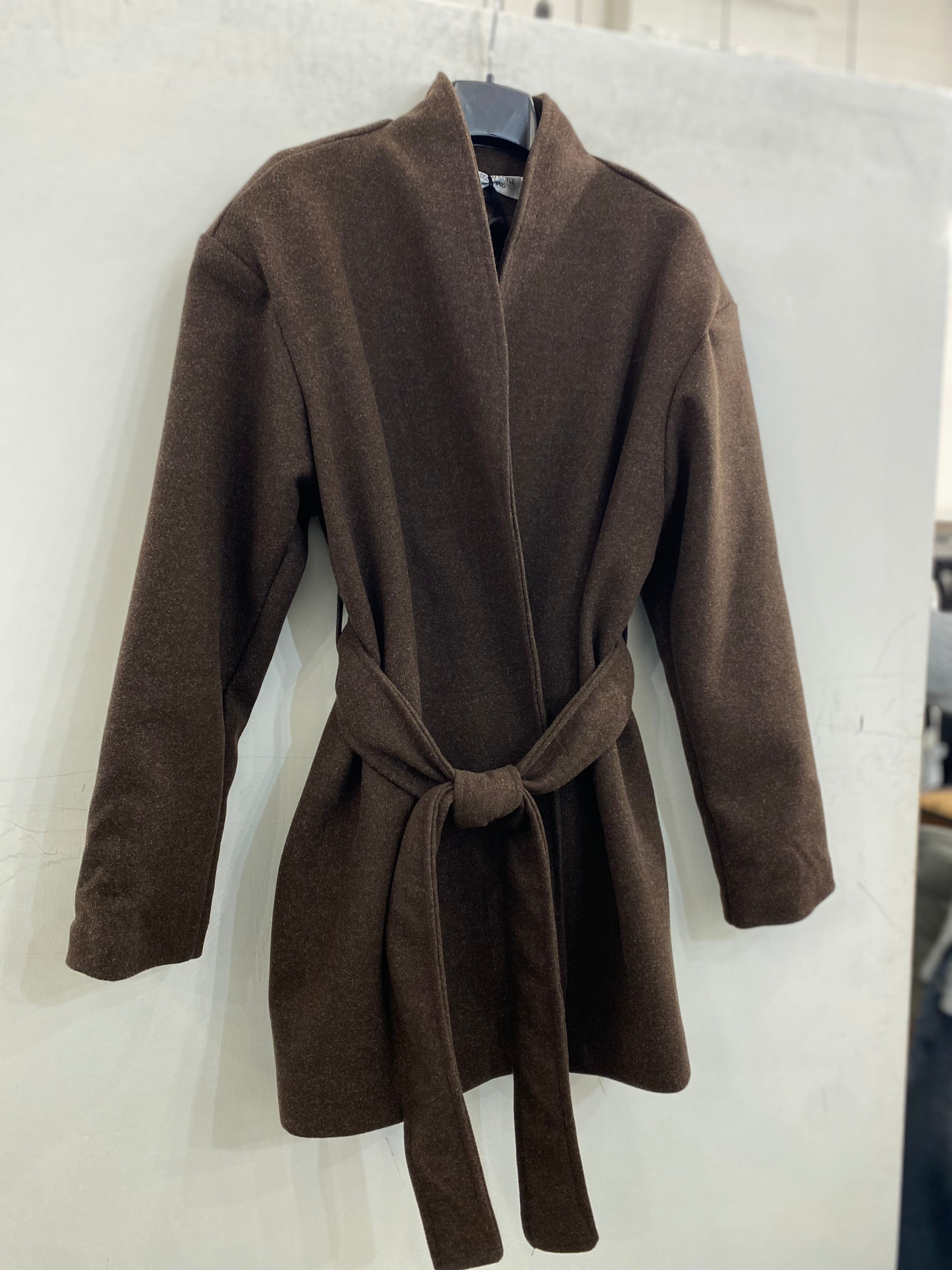 Cappottino con cintura 6758