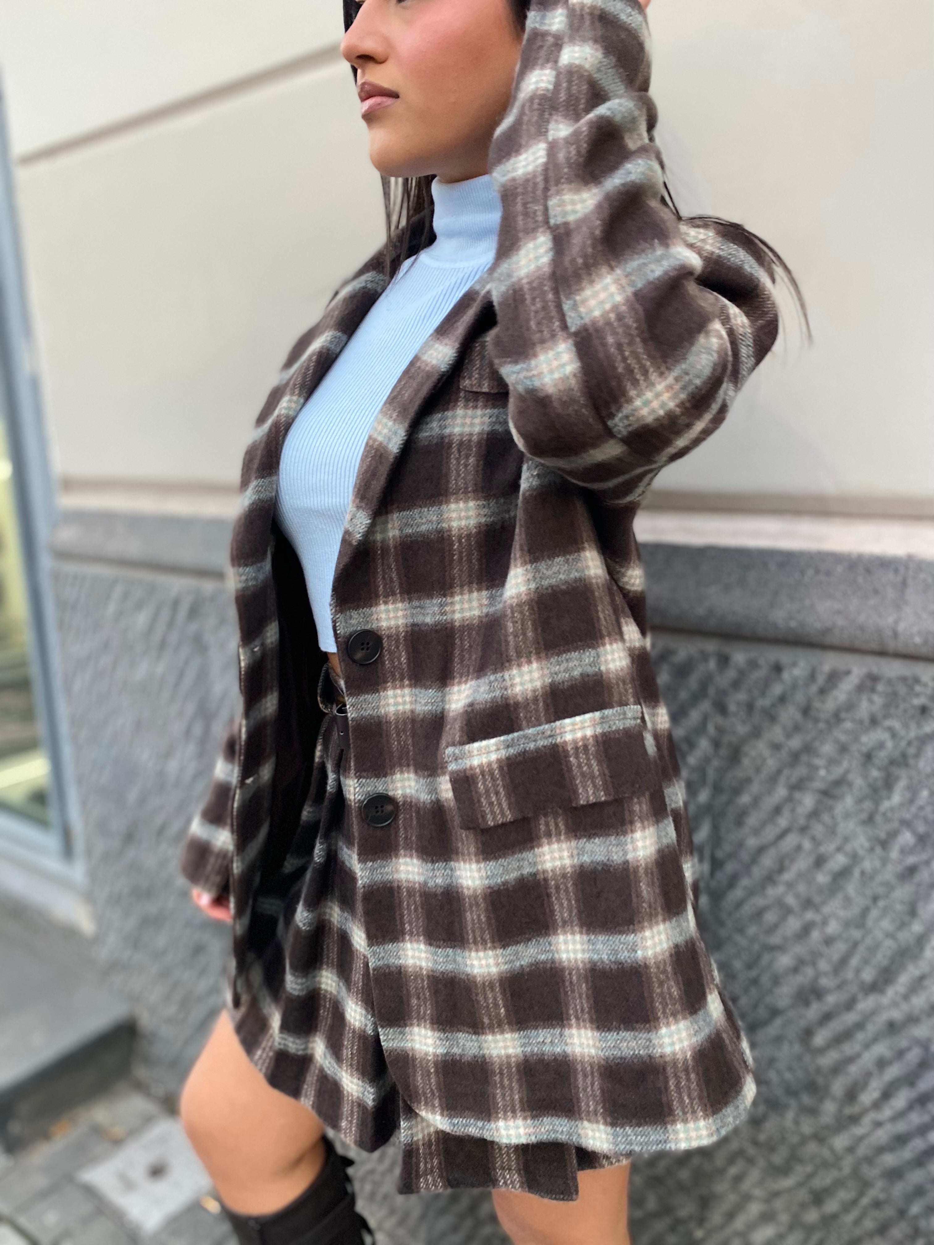 Blazer oversize in panno 25752