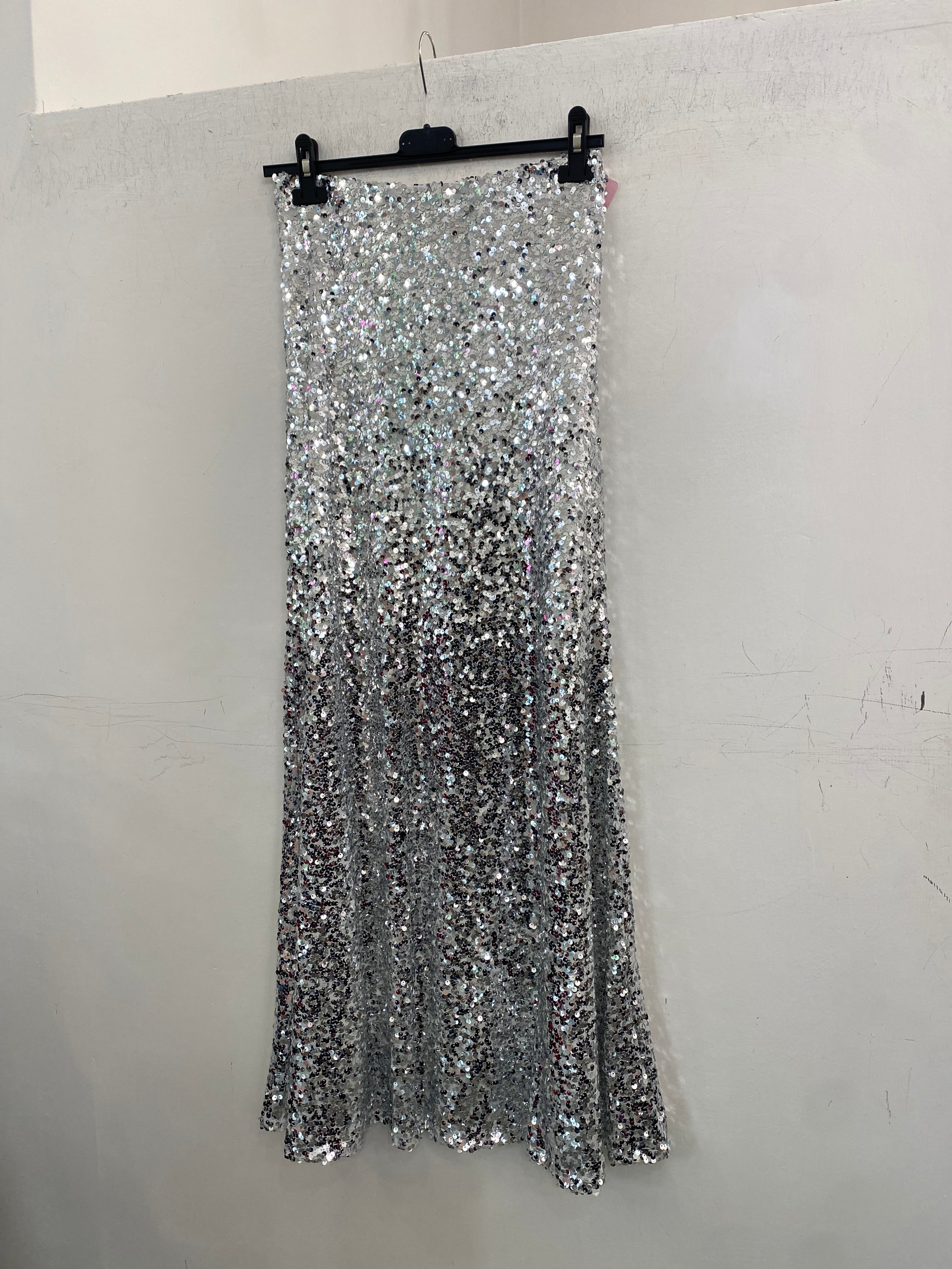 Gonna lunga in paillettes 6658