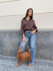 Camicia oversize a righe 50320 3215