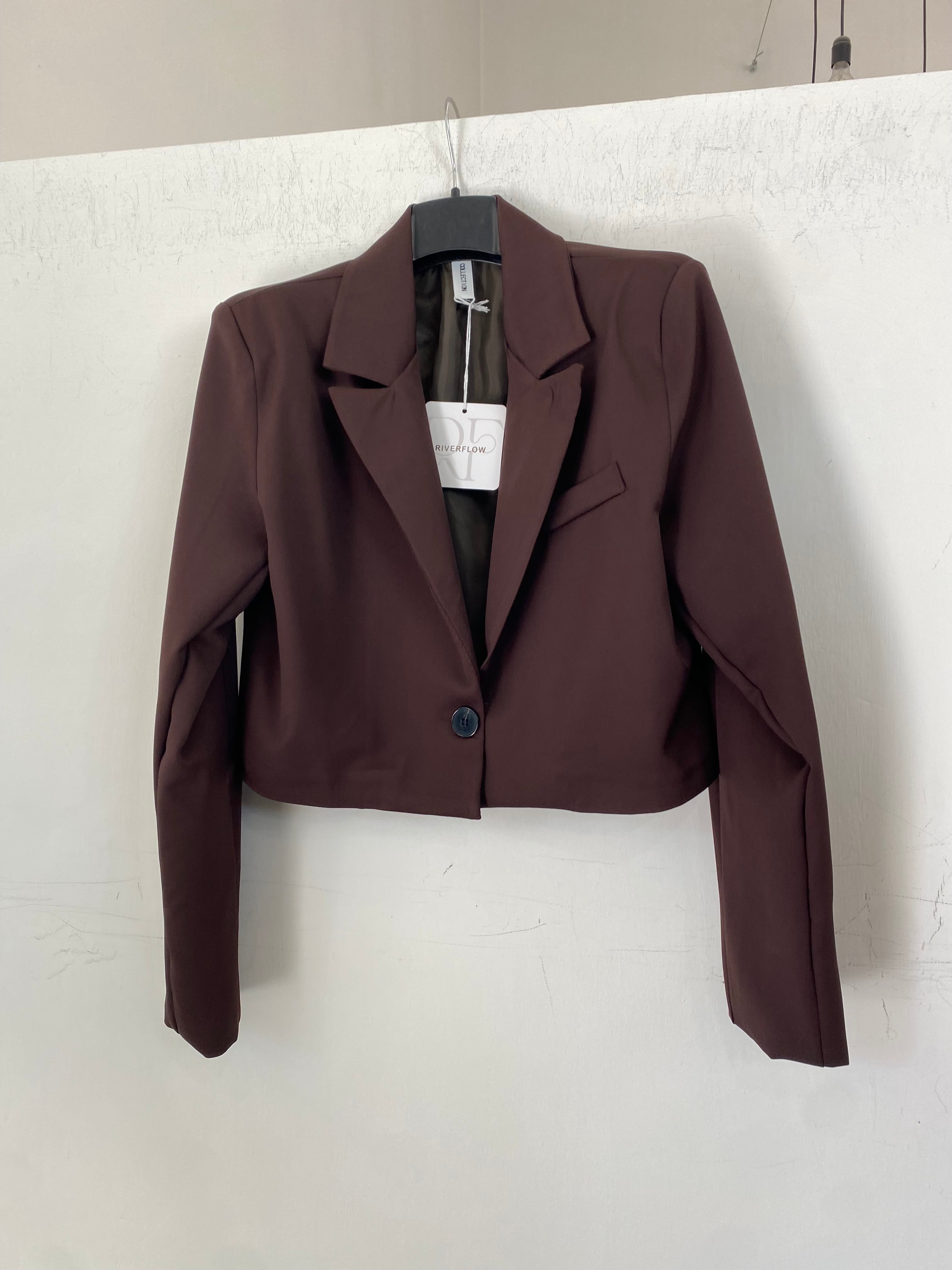 Blazer corto mono bottone 13145