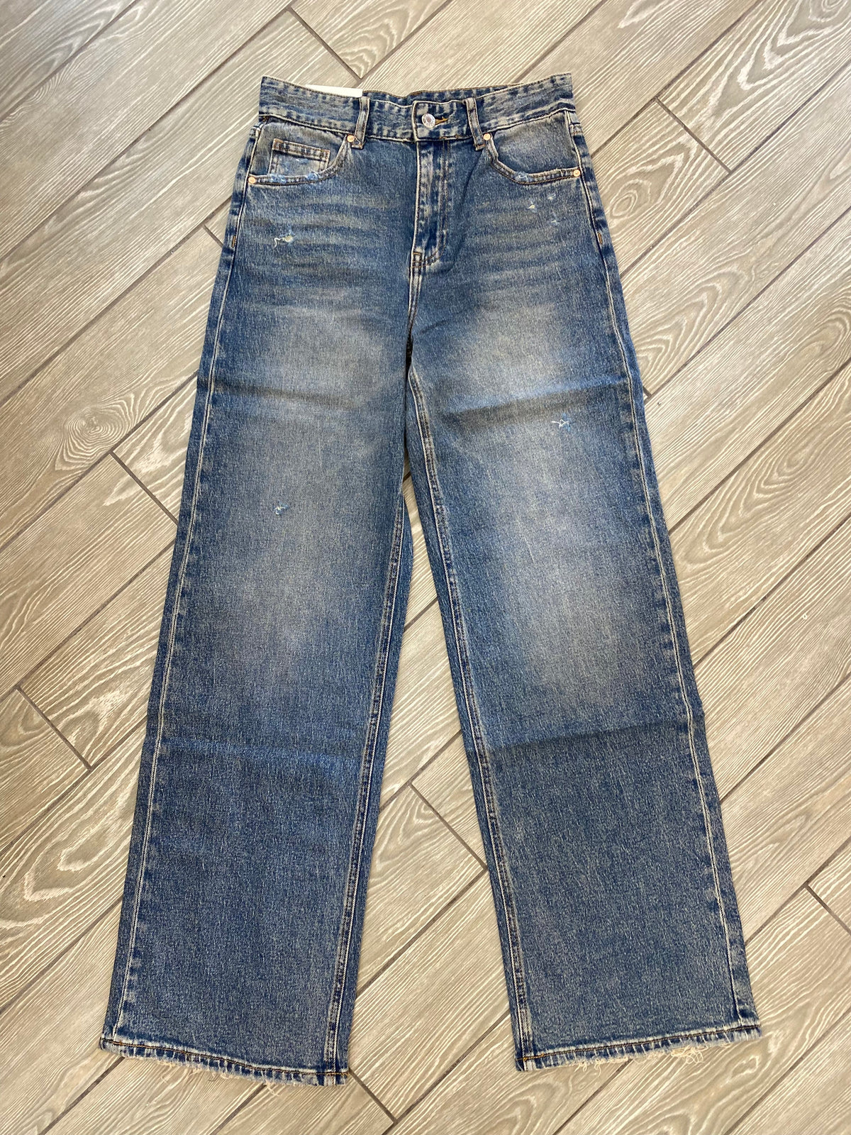 Jeans wide leg sabbiato 5029