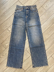 Jeans wide leg sabbiato 5029