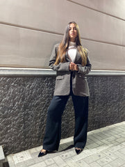 Blazer misto lana oversize 25752
