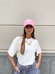 Cappello New York Pink