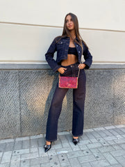 Jeans wide leg lavaggio zero 5707