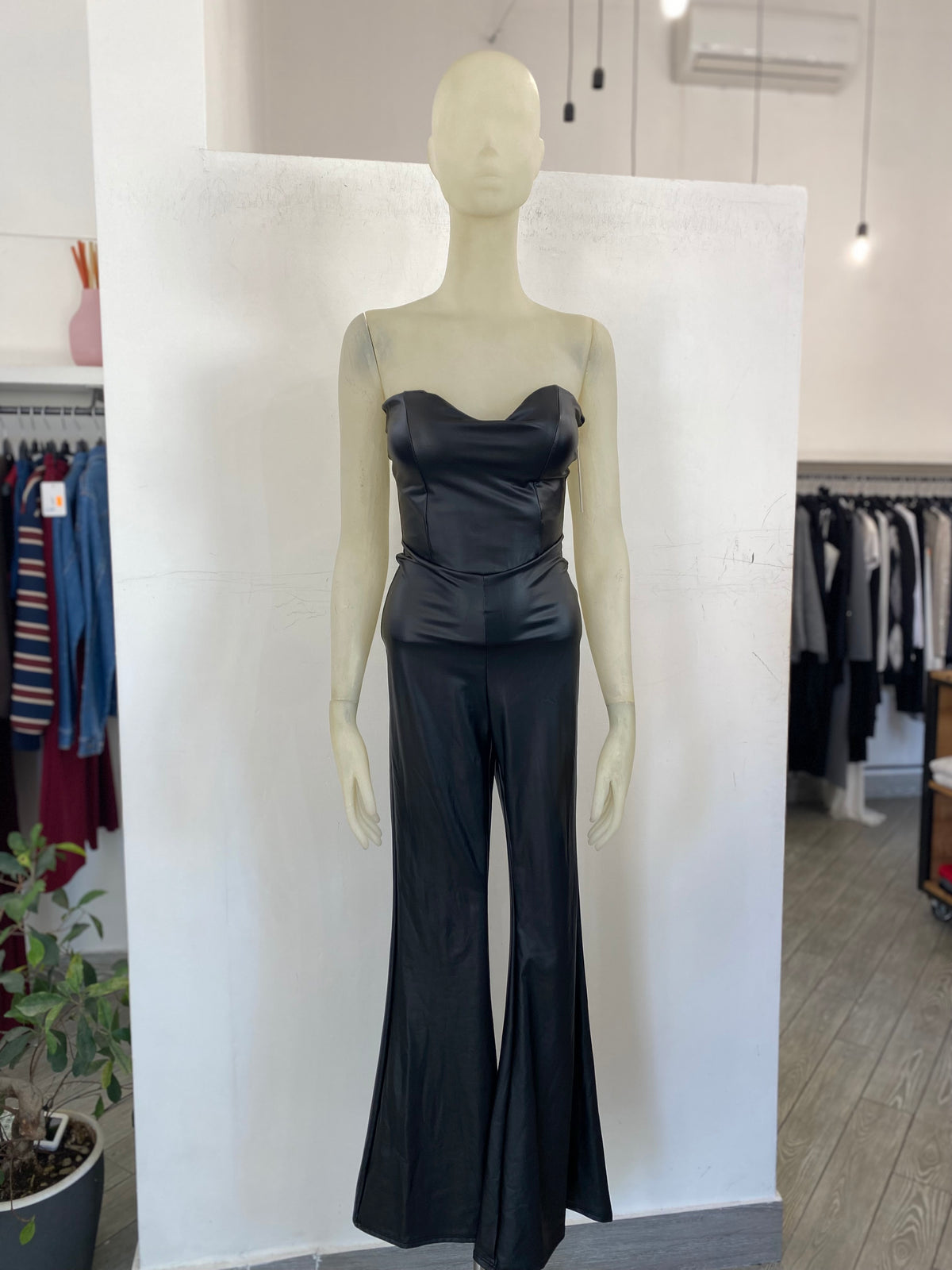 Jumpsuit élite in ecopelle 19413