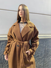 Cappotto Brooklyn con cintura 11868