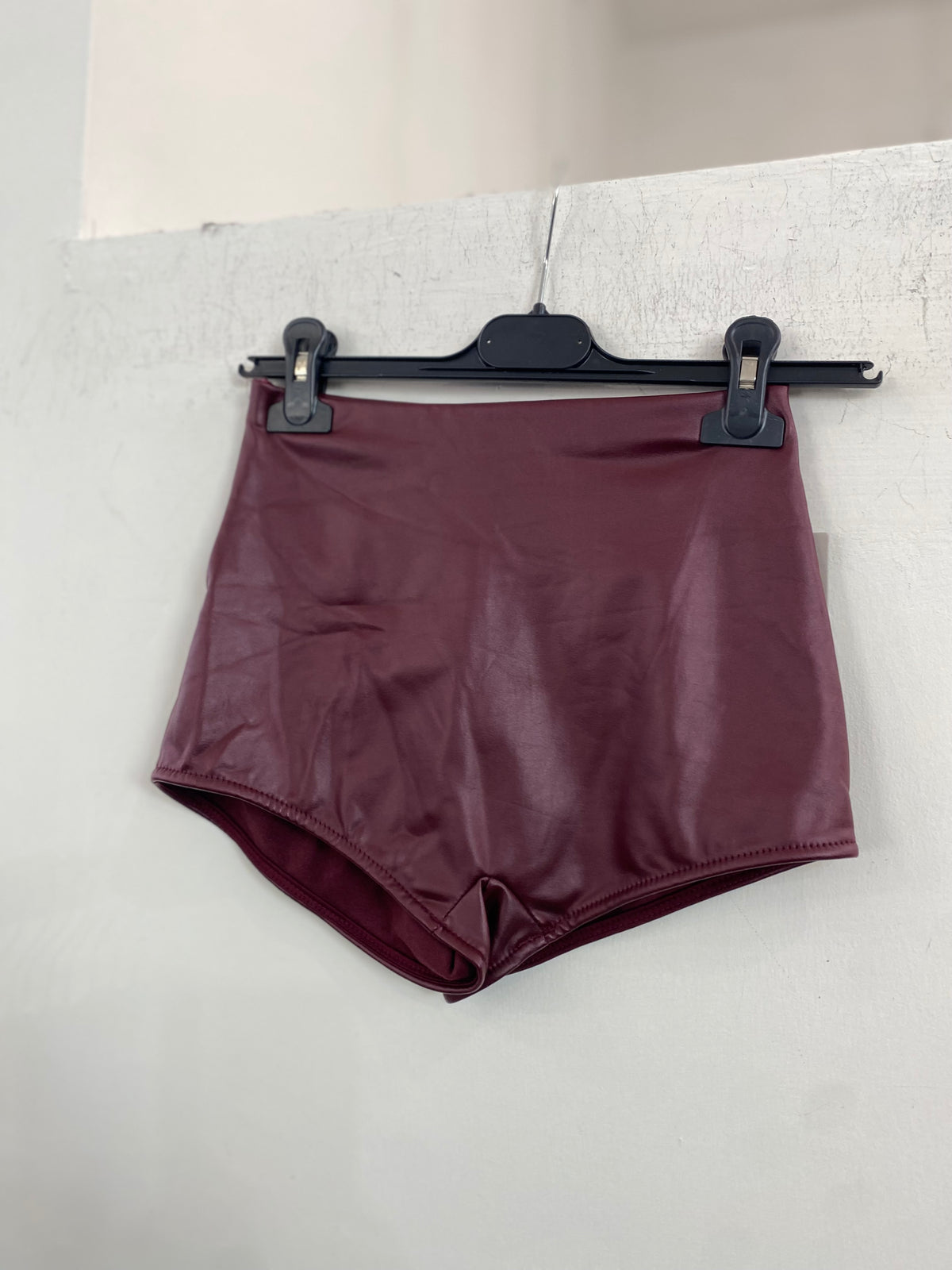 Culotte in ecopelle foderata 125551