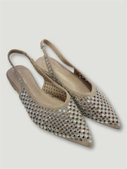 Flat bassa con paillettes H152