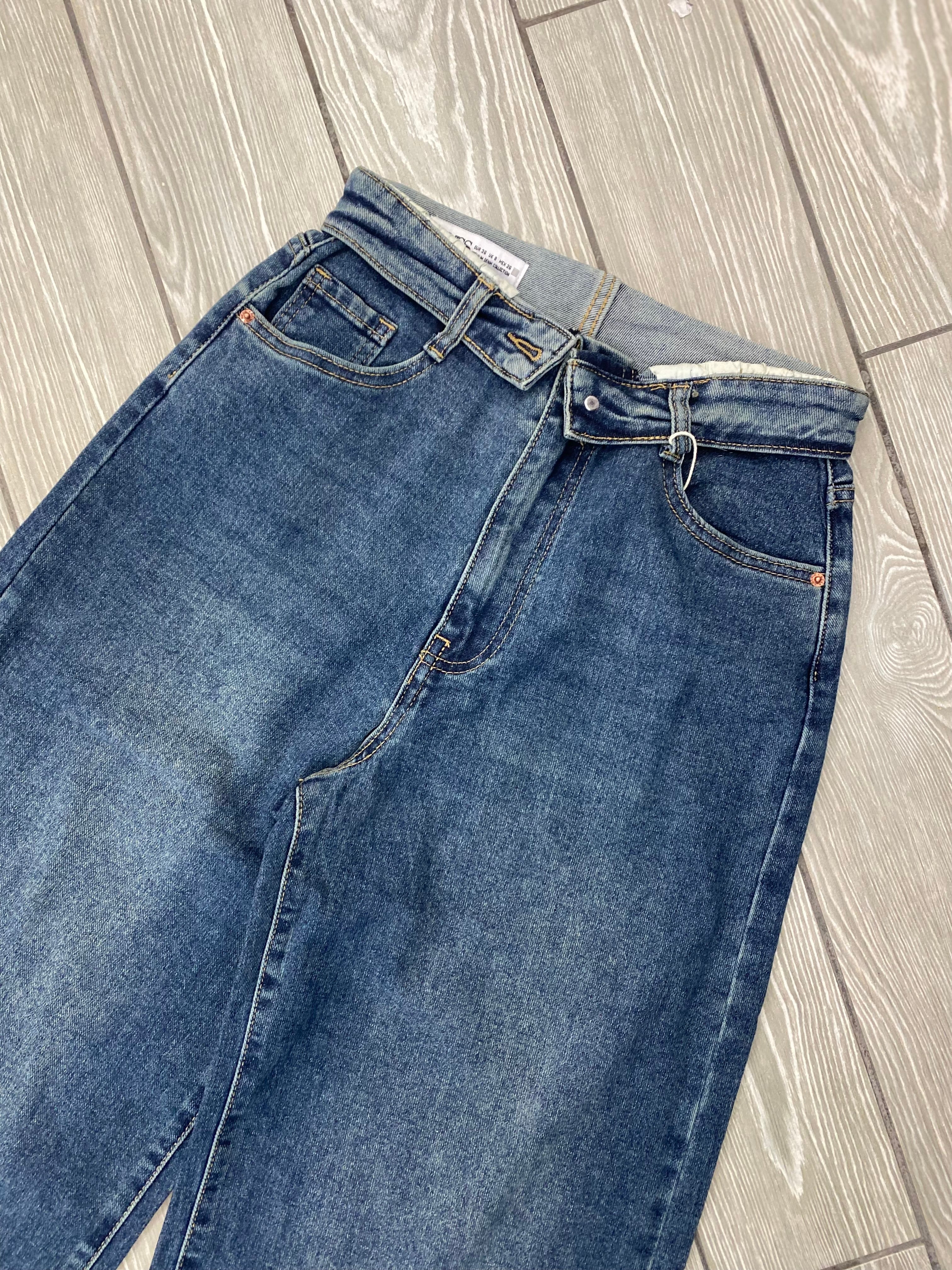 Jeans balloon bustino risvoltato 9293