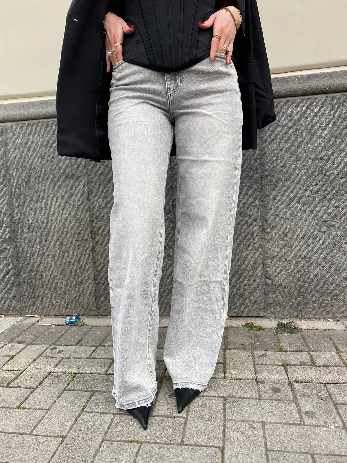 Jeans wideleg 3786
