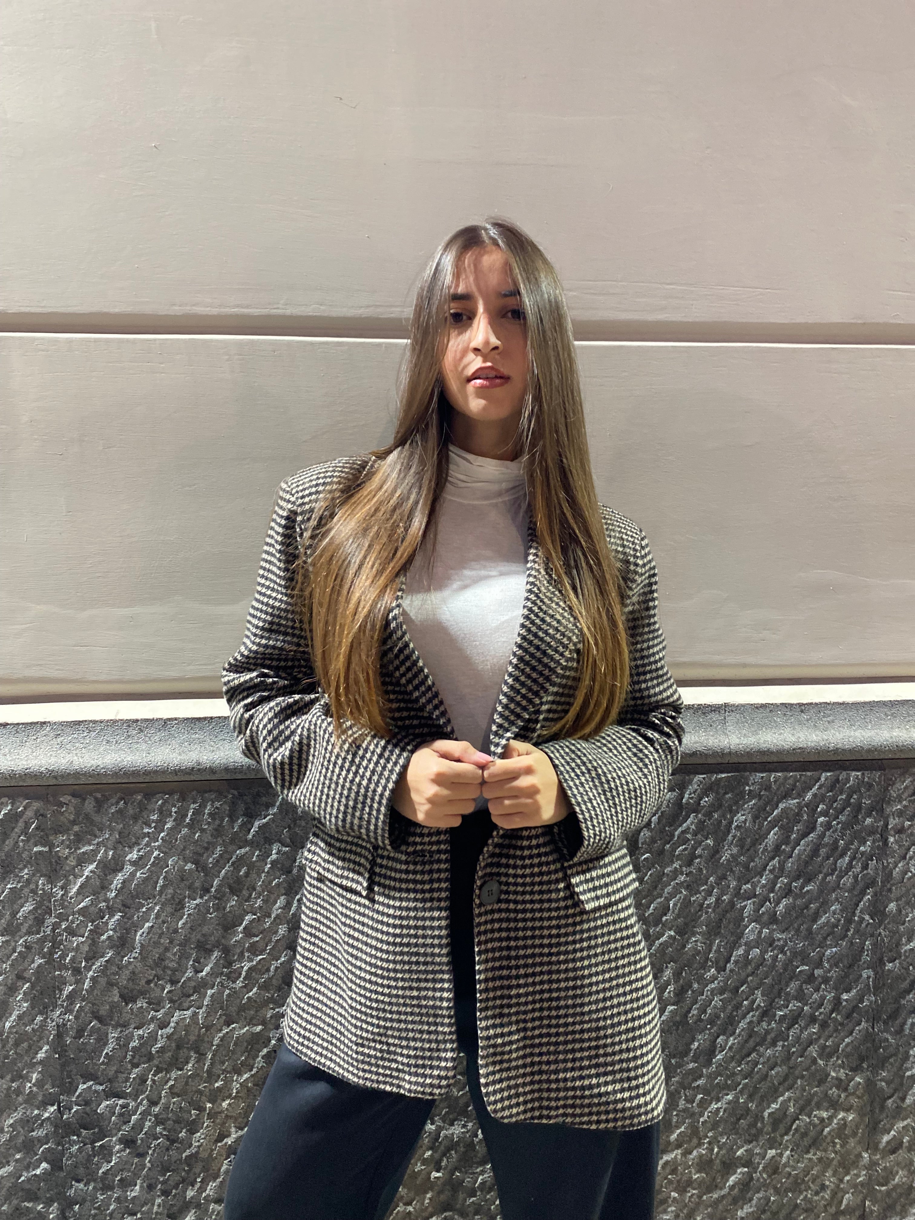 Blazer misto lana oversize 25752