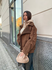 Montone con ecopelliccia 9337